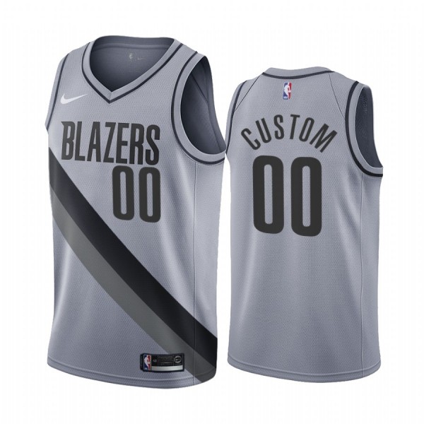 Portland Trail Blazers Trikot Benutzerdefinierte 2020-21 Earned Edition Swingman - Herren Portland Trail Blazers Trikot Benutzerdefinierte 2020-21 Earned Edition Swingman - Herren